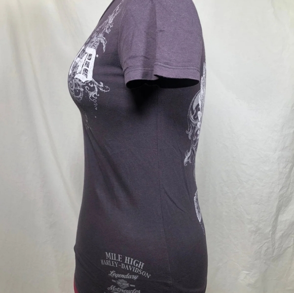 Harley-Davidson Eagle Print Tee - Picture 4 of 8